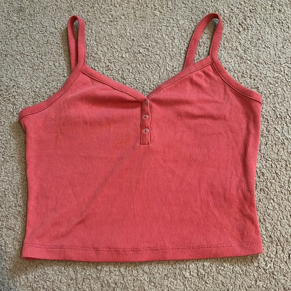 Nobo Burnt Orange Crop Top size Small